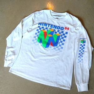 Long sleeve t-shirt Nintendo 64 shirt